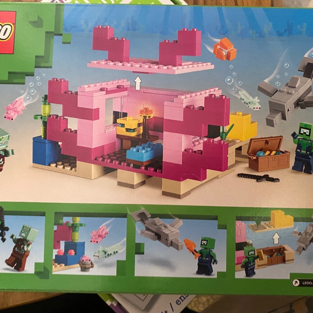 Lego Minecraft 21247 Axolotl House - Picture 2 of 2